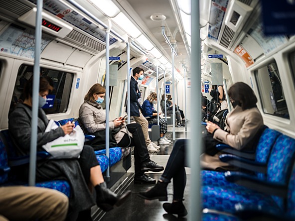 Masks on Tube in Covid-19